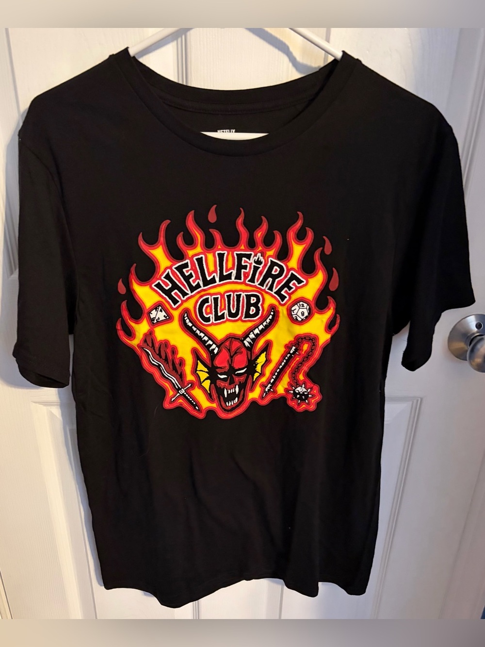 Netflix Hellfire Club Tee, Men’s Small or Medium Available NWT